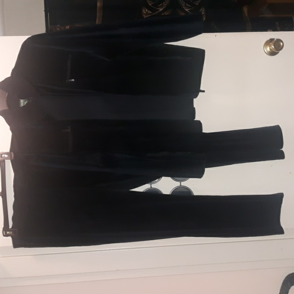 🌺RALPH LAUREN BLACK VELOUR Sweatsuit